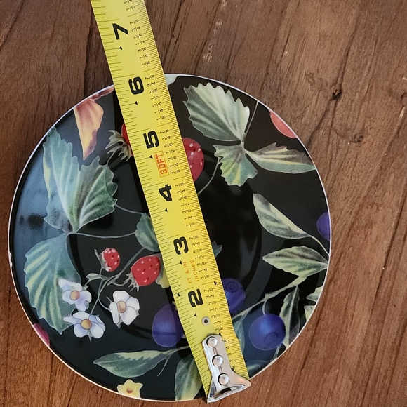 Set of 2 black, green, and multicolor Limoges porcelain Philippe Deshoulières - Picture 7 of 7